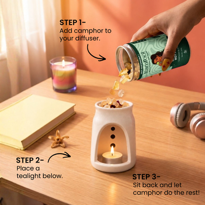Herbal Hottie- Camphor Blend and Diffuser Combo