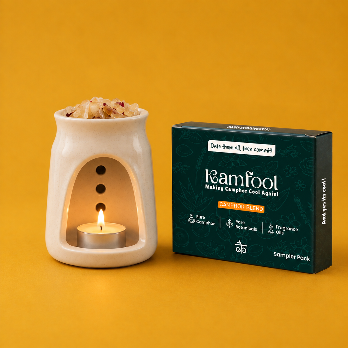 Sampler Pack and Ceramic Diffuser Combo