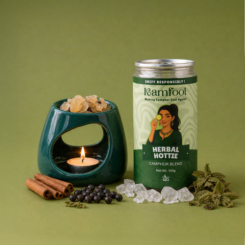 Herbal Hottie- Camphor Blend and Diffuser Combo