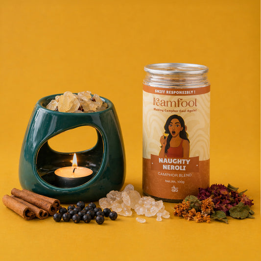 Naughty Neroli- Camphor Blend and Diffuser Combo